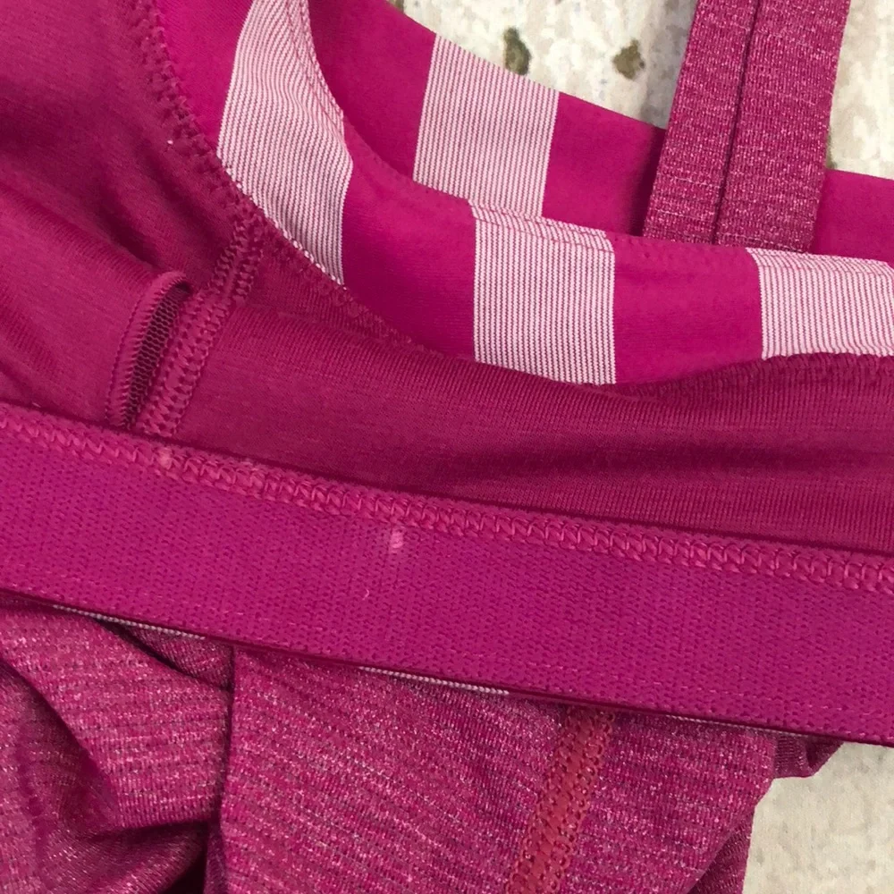 Lululemon Striped Workout Tank - Picture 5 of 6